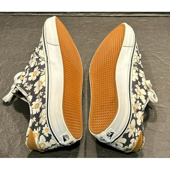 Vans Ultra Cush Camden Deluxe Black/White Floral Print Women's Size 9.5 - Picture 9 of 11